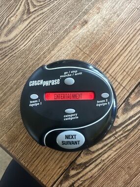 Bilingual Catch Phrase electronic game